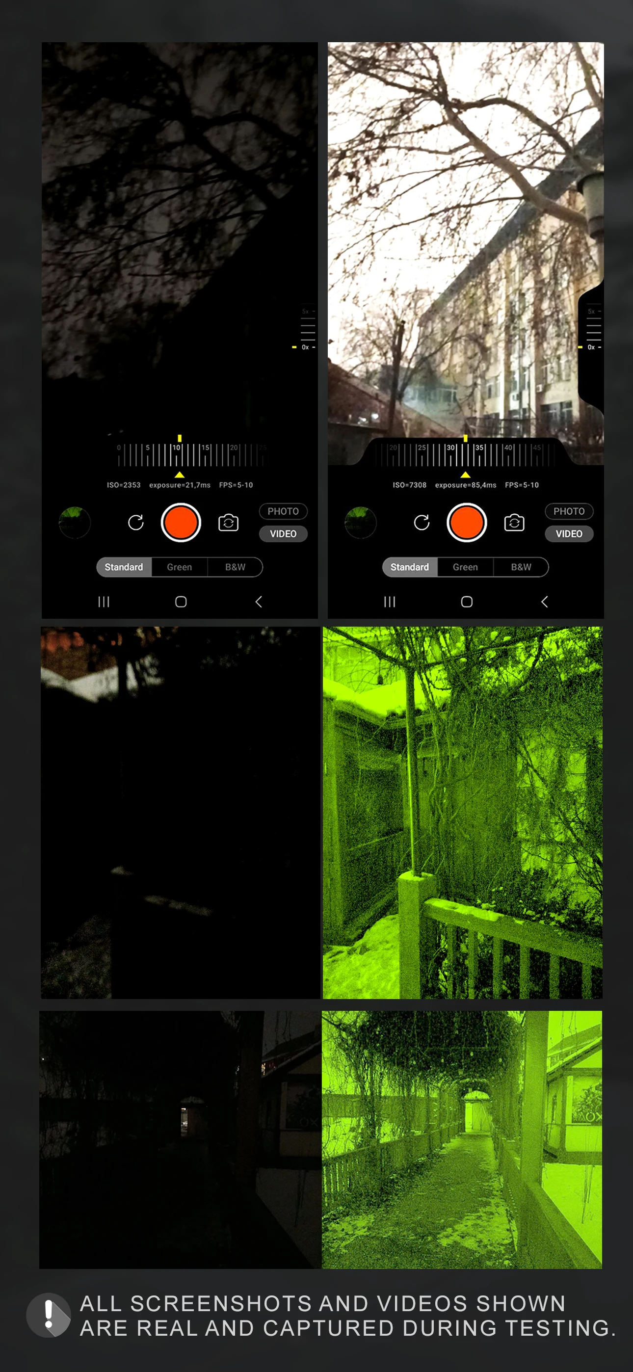Night Mode Camera XM1 screenshot
